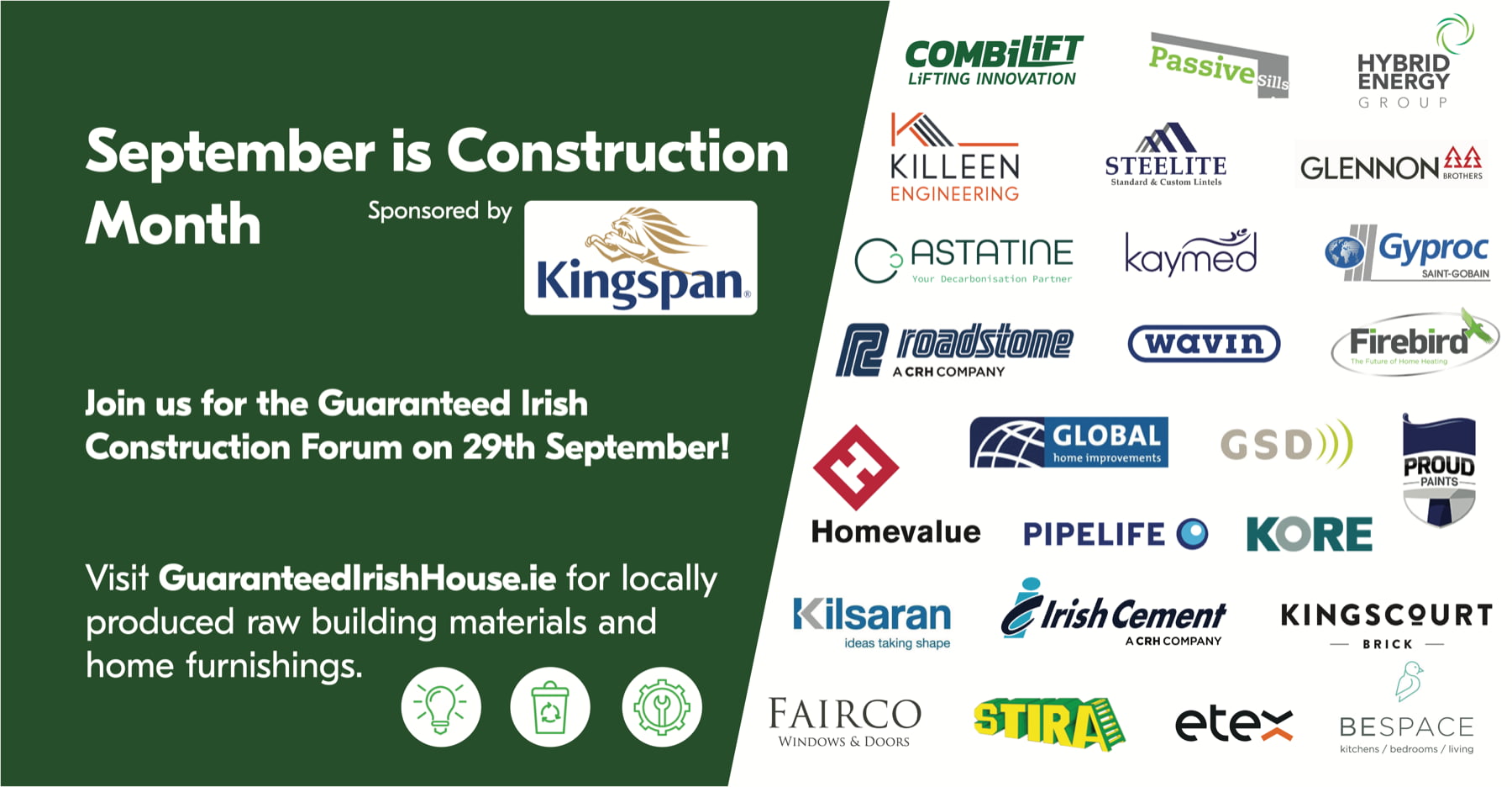Guaranteed Irish September construction month
