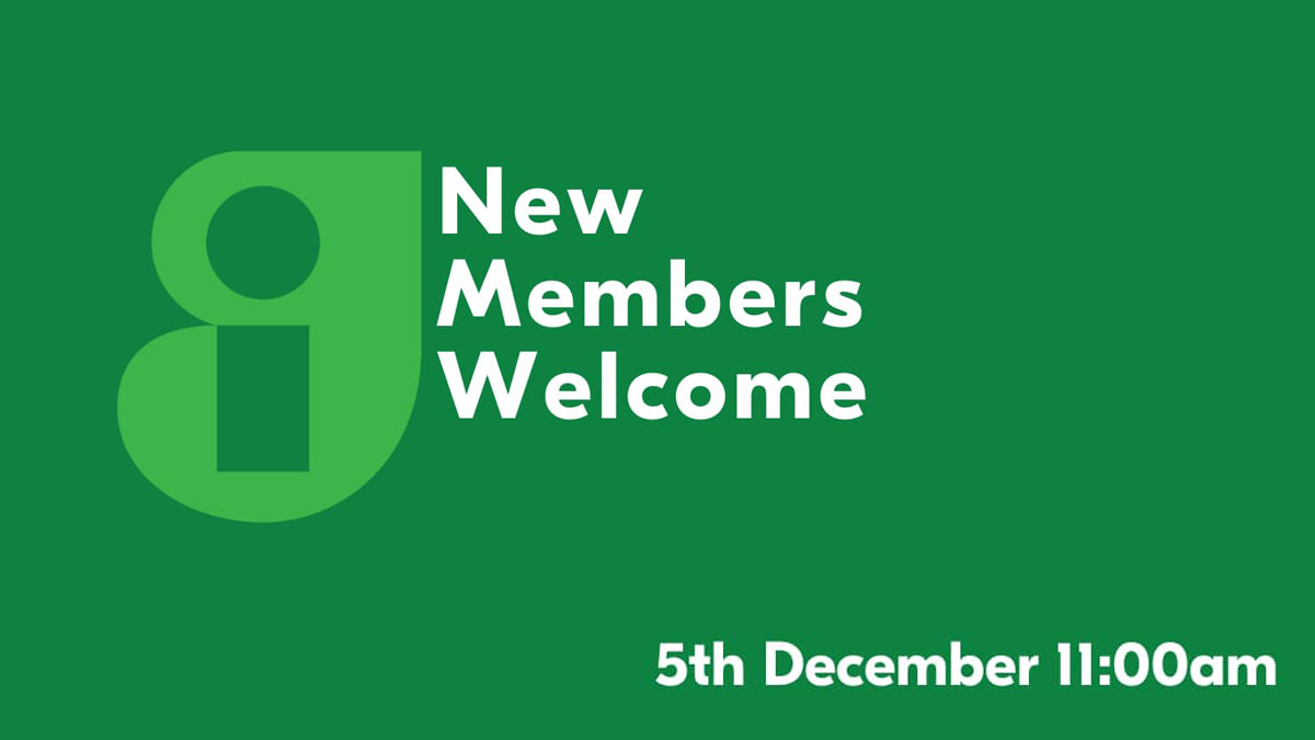 New Members Welcome-webinar