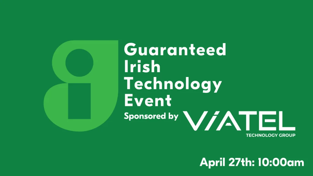 Guaranteed Irish - Technology Event Cover