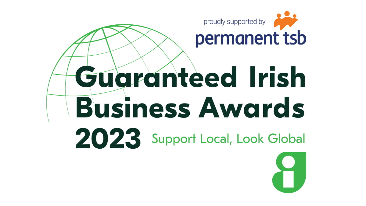 Guaranteed Irish Business Awards 2023 Banner